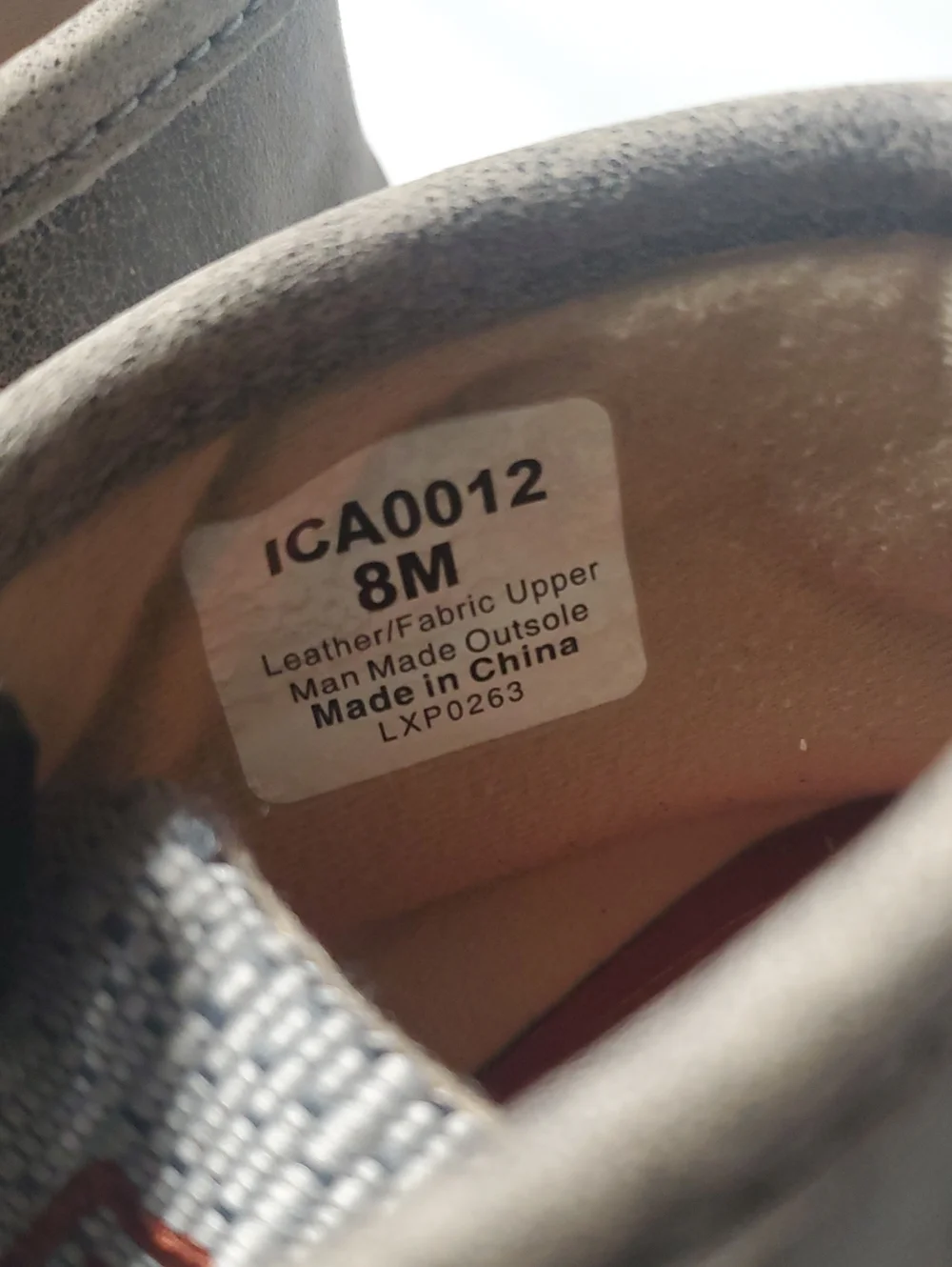 Kids Twisted X Grey Leather Chukka Driving Moccasin Shoes Size 8 Comfort